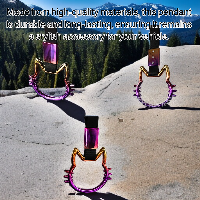 Car decoration pendant with cat head