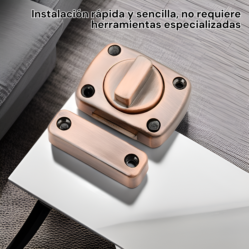 Dispositivo de cierre para puertas, contraseña numérica, fácil de instalar