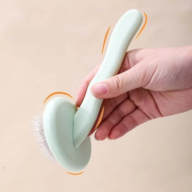 Pet Elastic Air Cushion Curved Comb