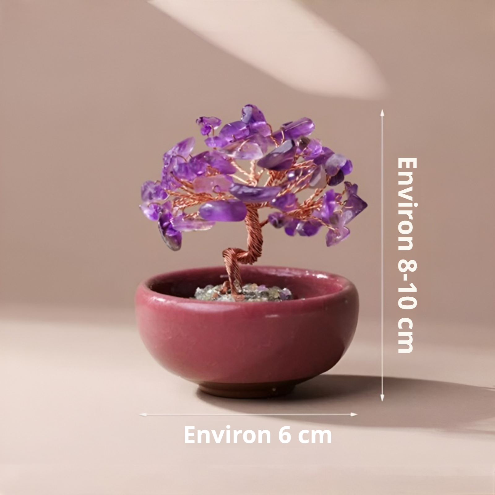 Arbre de cristal pour attirer la prospérité