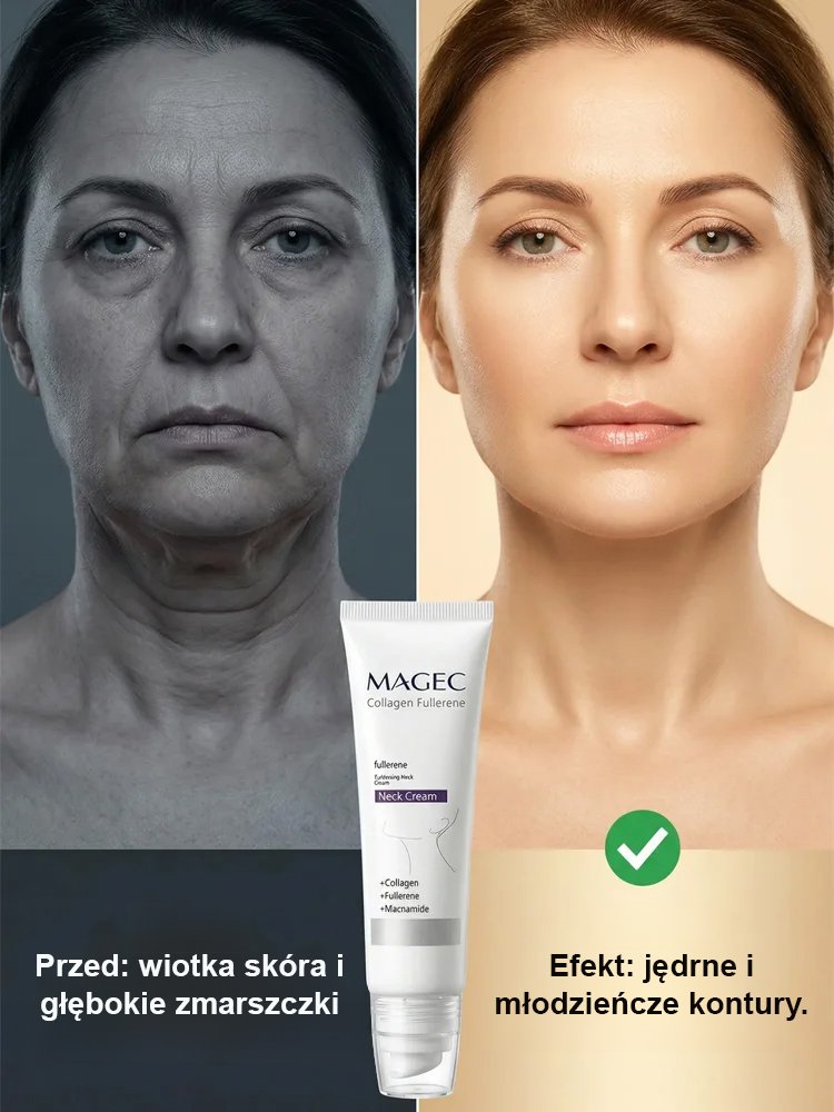 【10 lat młodsza】Krem regenerujący komórki z kolagenem i fulerenem