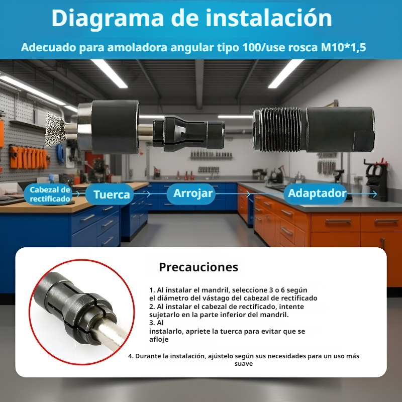 Angle Grinder Conversion Head Complete Essential Tools Accessories