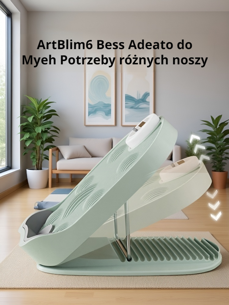 Regulowana deska do rozciągania nóg, stojący przyrząd do rozciągania, skośny pedał do stóp