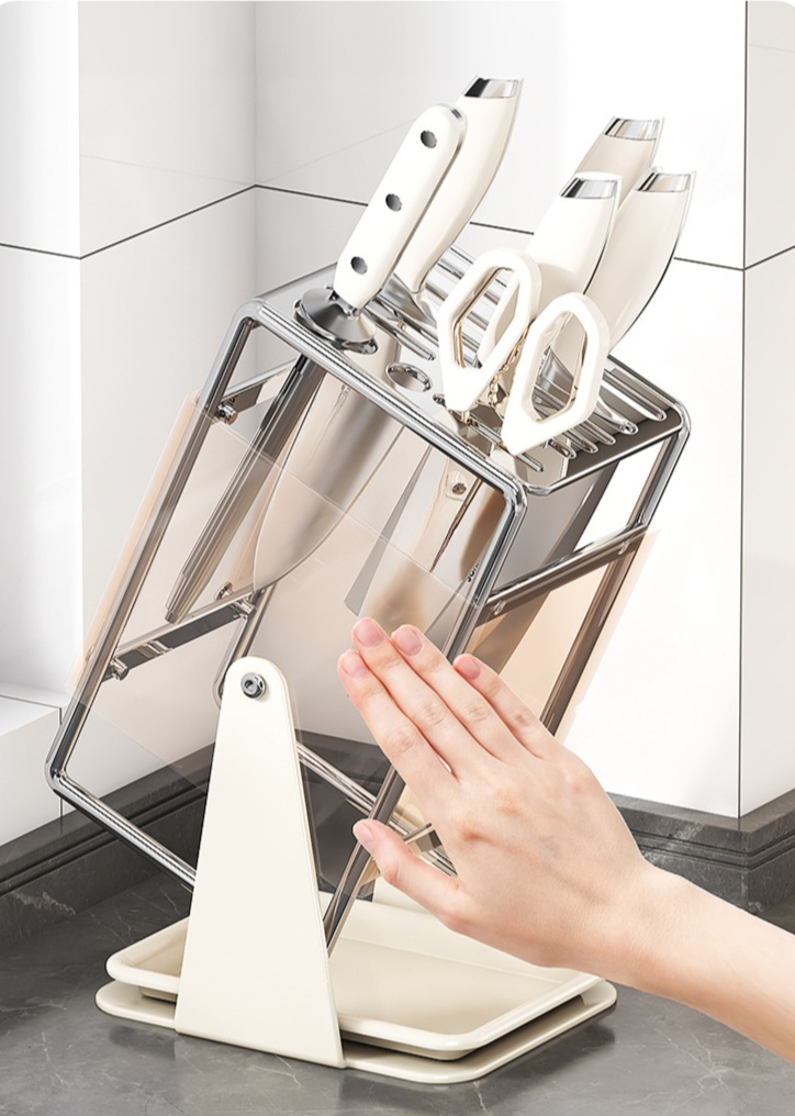 多機能キッチン収納ラックの使用イメージ