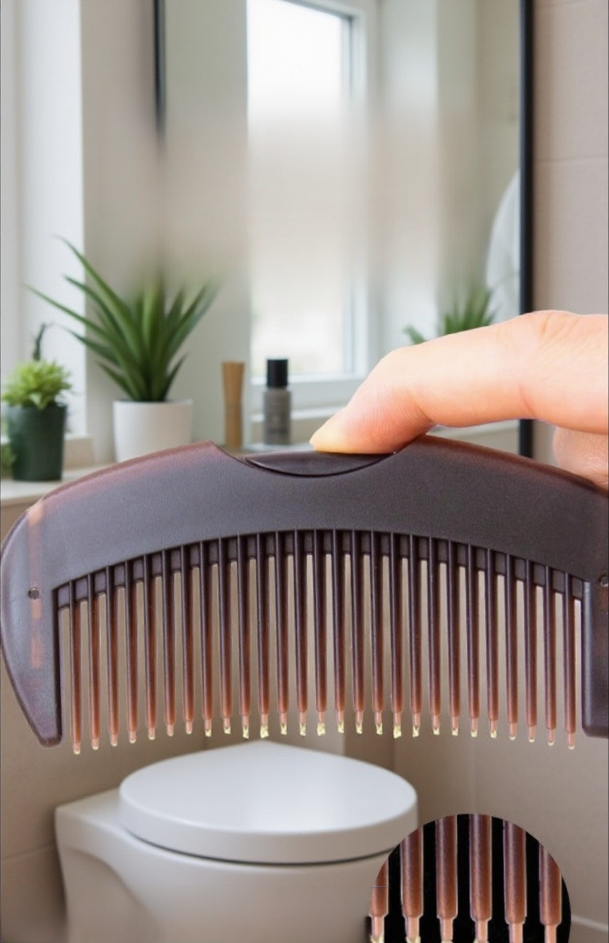 自宅でのヘアケアシーン