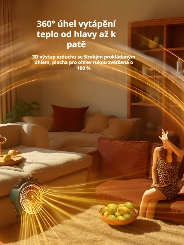 Keramický PTC rychloohřívač s teplým vzduchem