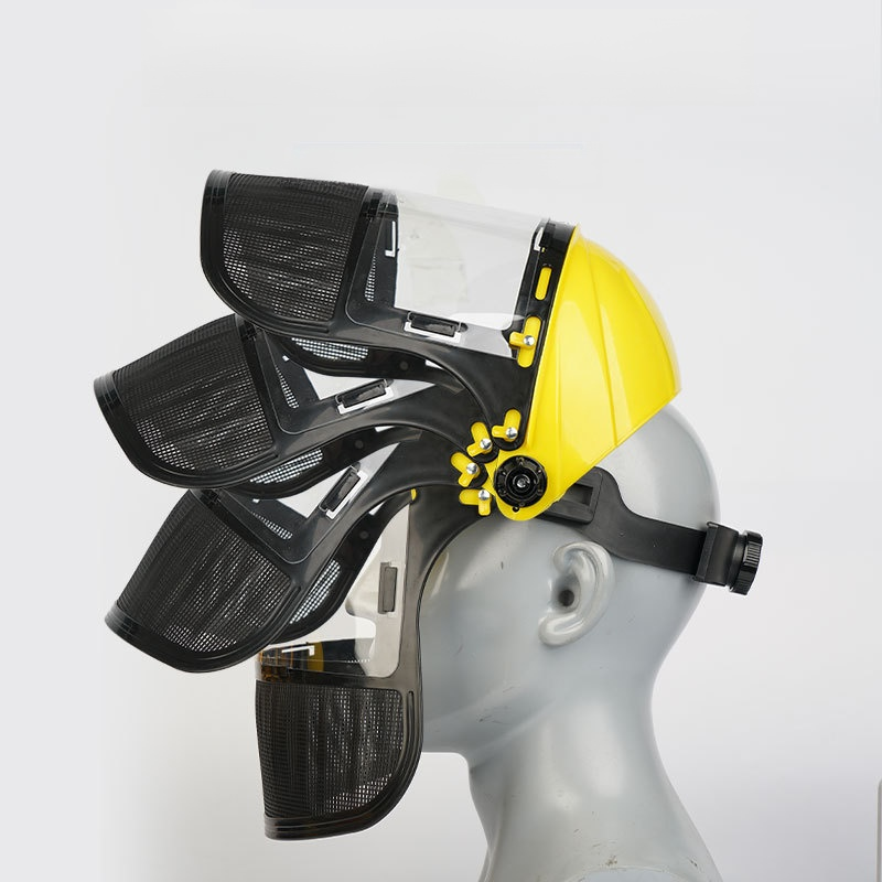 割草防飛濺頭戴式防護面罩