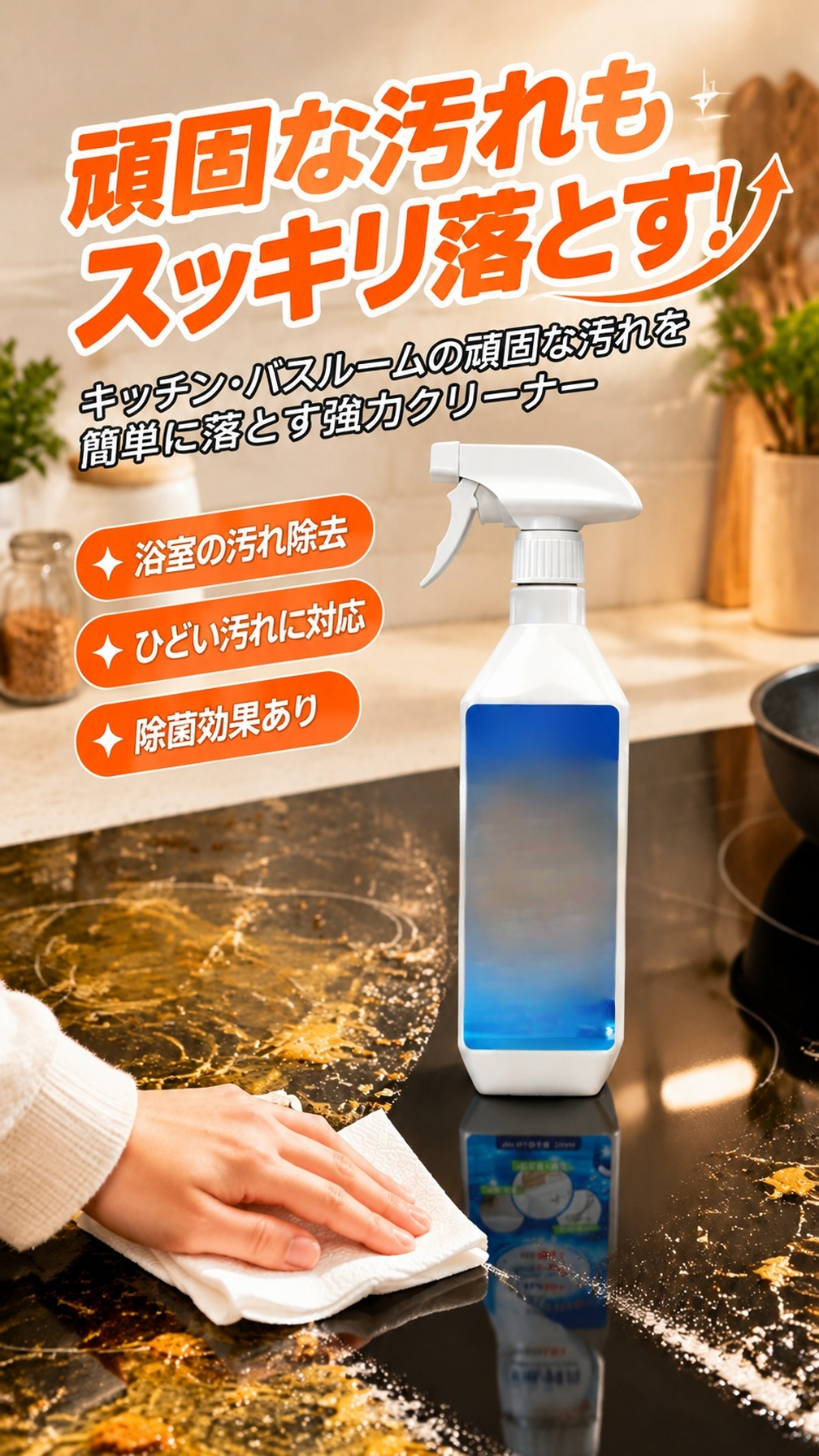 家事やオフィス清掃に使える便利なクリーナー