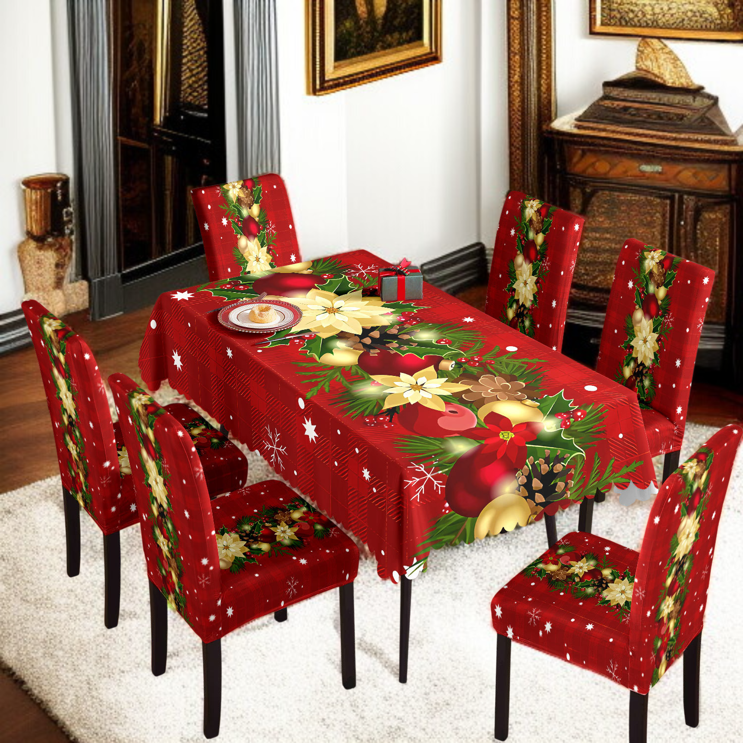 防水桌布易清潔展示