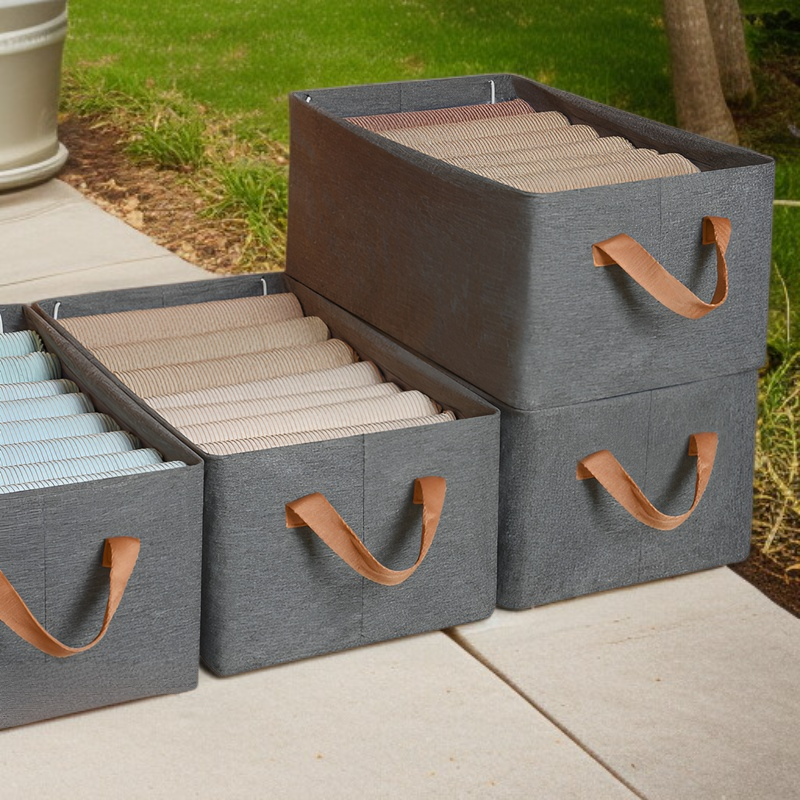 Kartonová zásuvková skříňka na džíny, organizér na oblečení a spodní prádlo