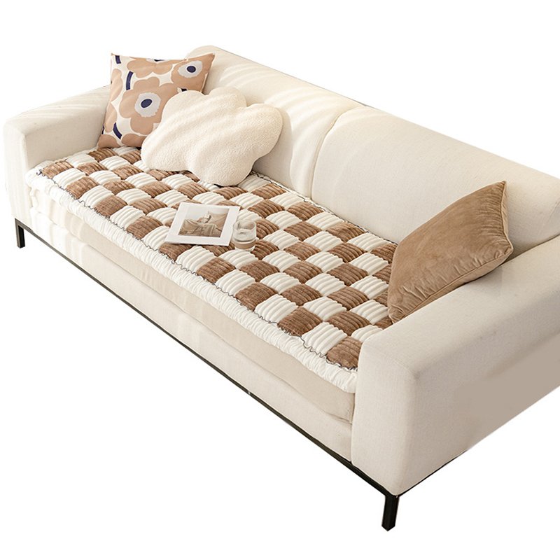 厚手防滑絨毛沙發墊