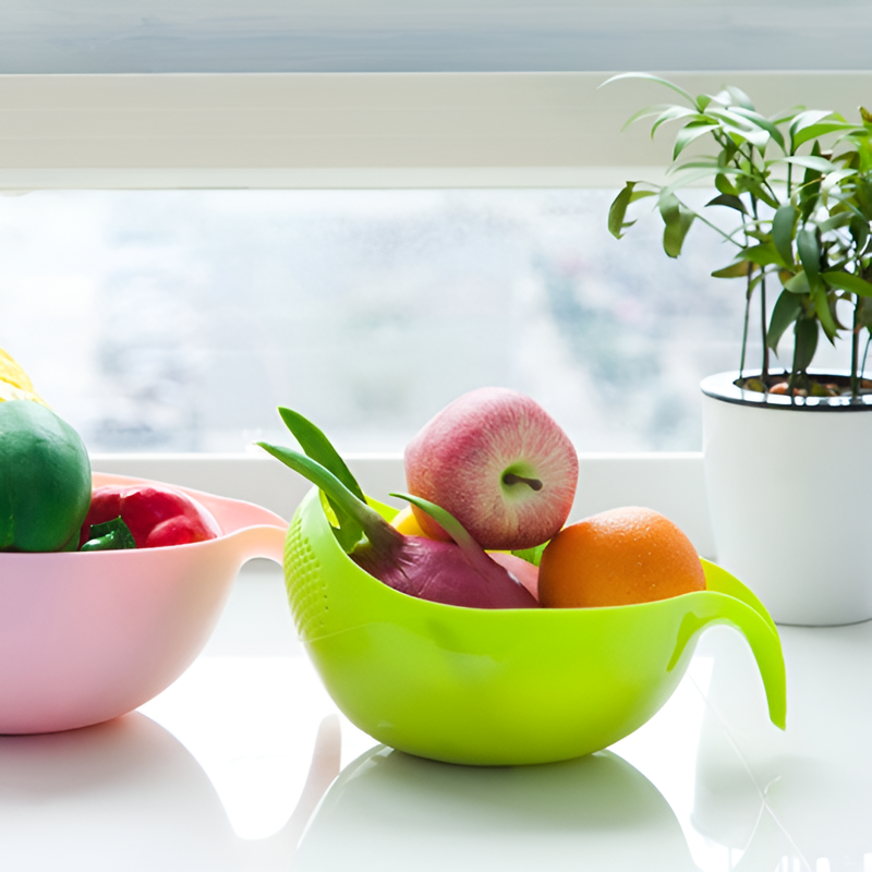 Panier égouttoir multifonction pour riz