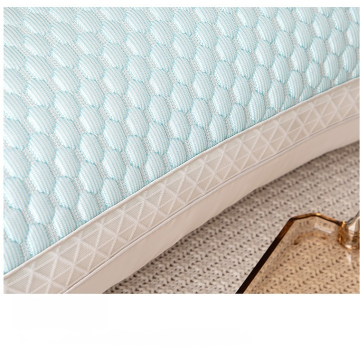 여름용 쿨 통기성 경추 베개