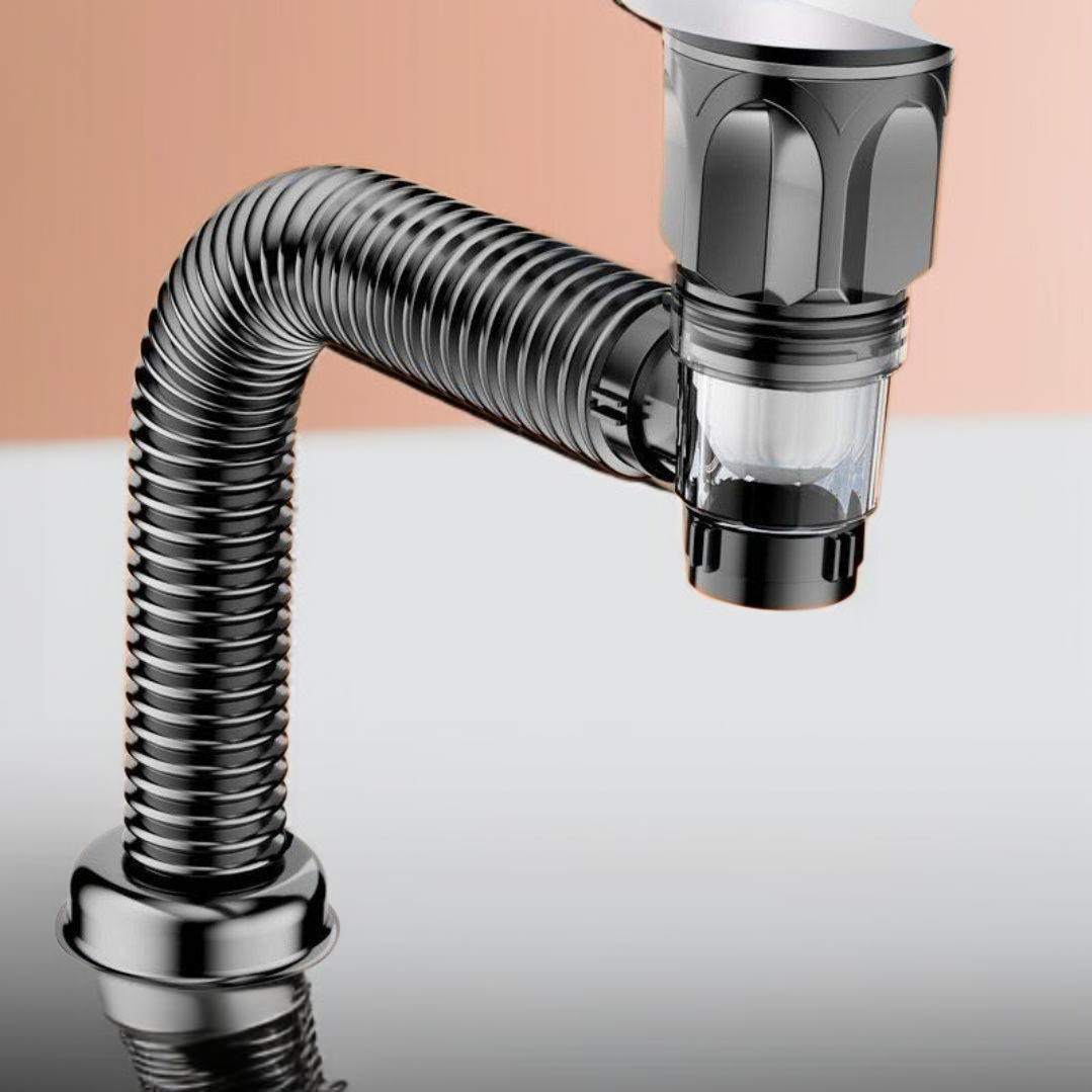 세면대 하수관 귀취방지 세면대 싱크대 수세미 누수마개 대야 배수관 액세서리 하수구