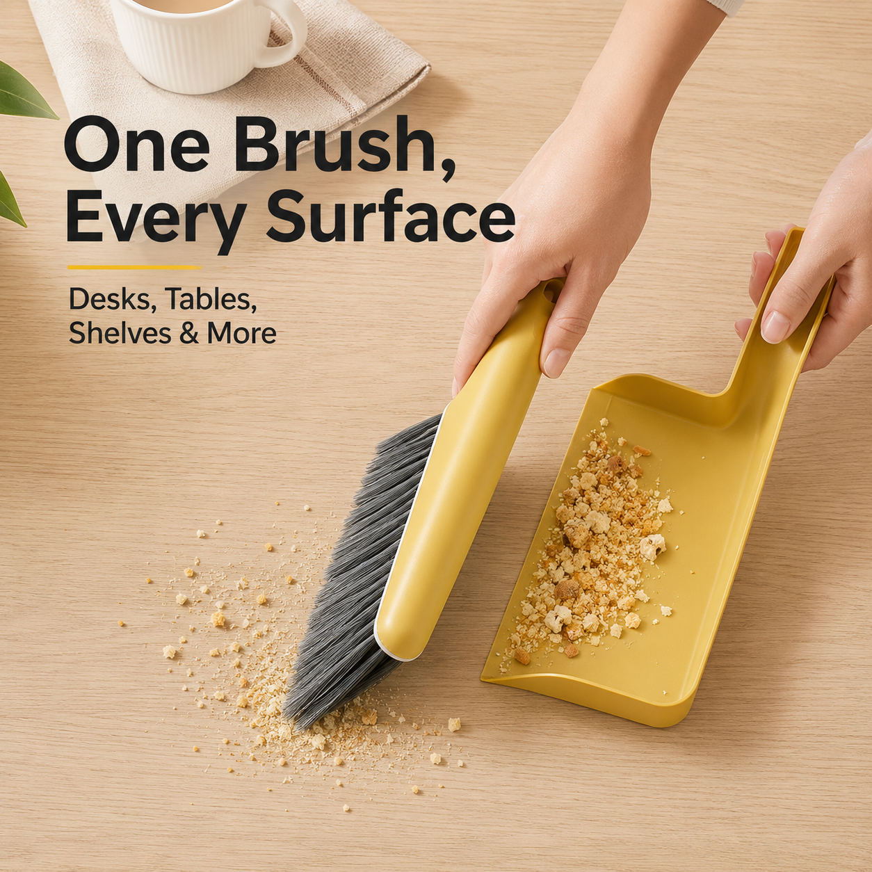 Dust Removal Brush for Bed, Sofa, and Table