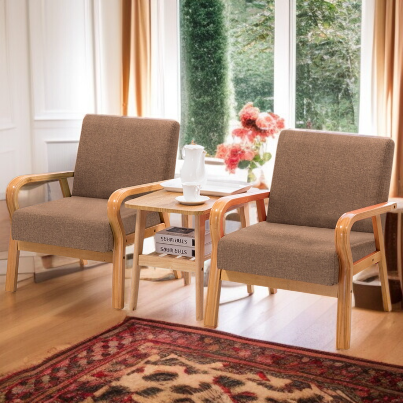 Mini-Einzelsofa für Wohnzimmer, Schlafzimmer und Mietwohnung, einfaches kleines Sofa