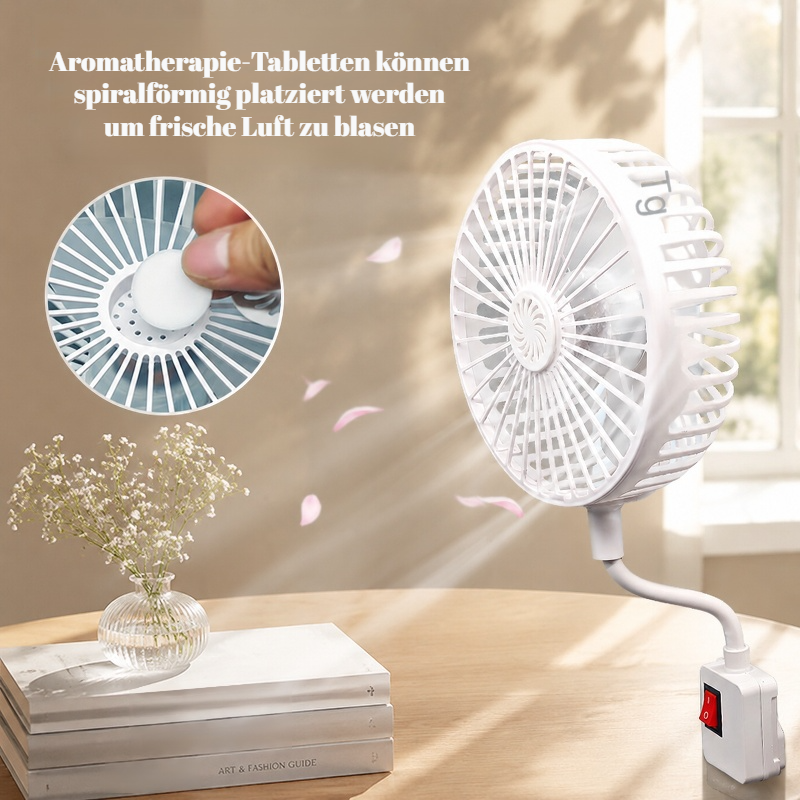 Leiser, leistungsstarker All-in-One-Ventilator mit drei Steckern für den Heimgebrauch