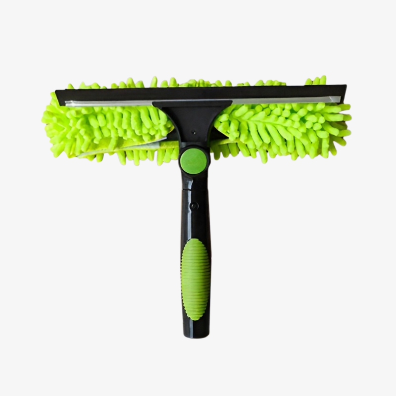 JMY Zwei-in-Eins-Fensterreinigungsschaber Glasreinigung Artefaktreinigung spezielles doppelseitiges 