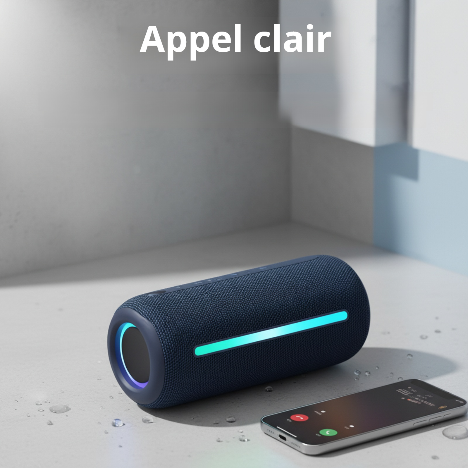 Enceinte portable 2025 dans un sac de voyage