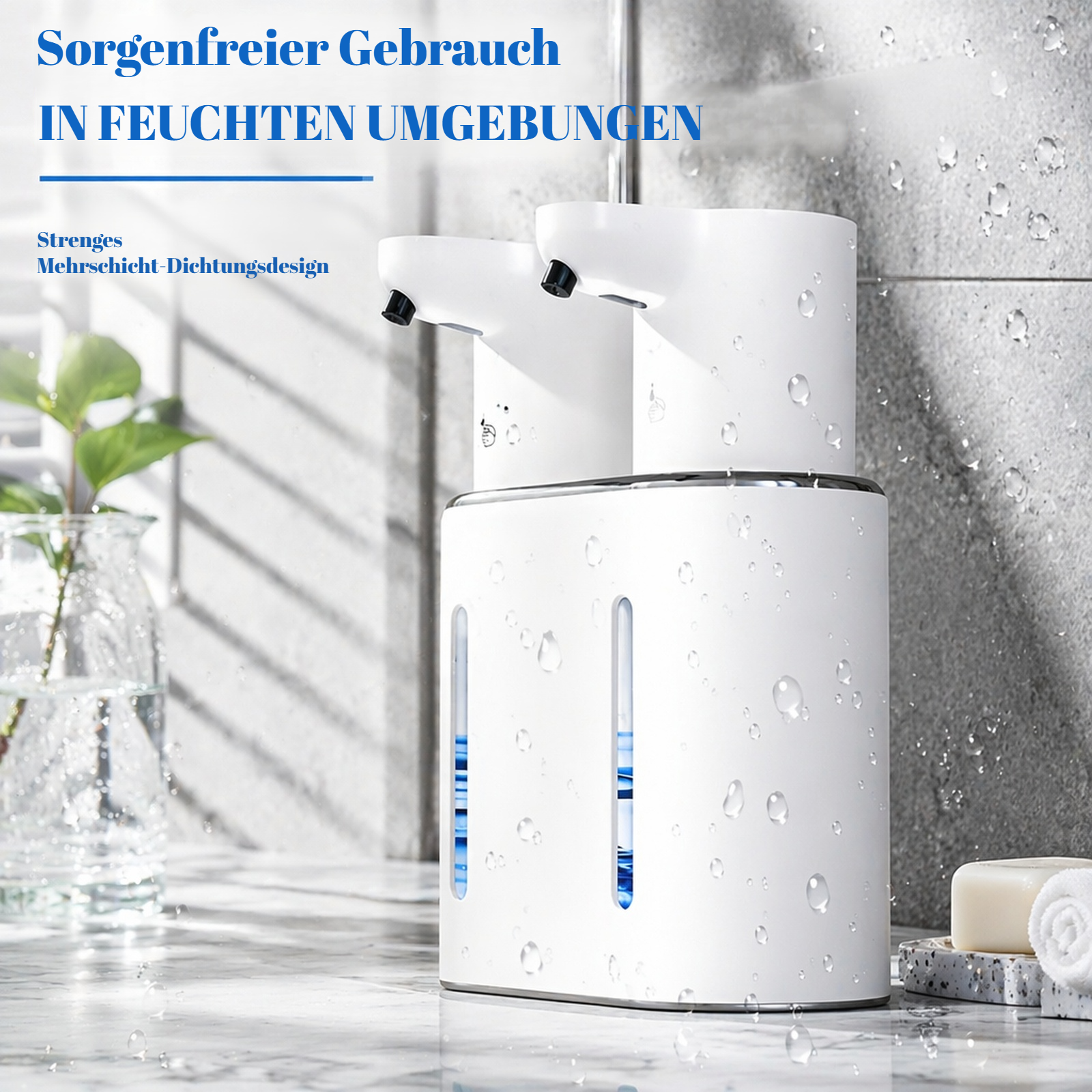 Automatischer Seifenspender mit Sensor