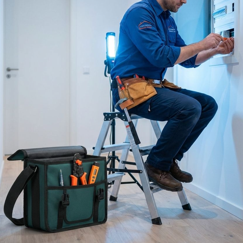 Elektro- und Holzbearbeitungswerkzeugsatz