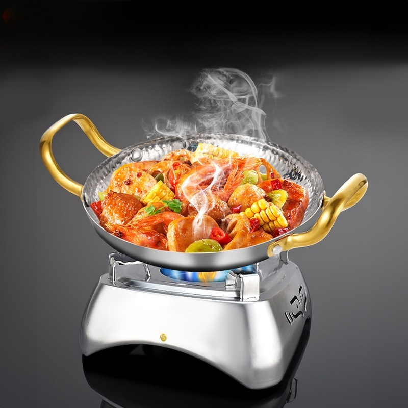 หม้อแห้งลายเกล็ดหิมะตอกลาย