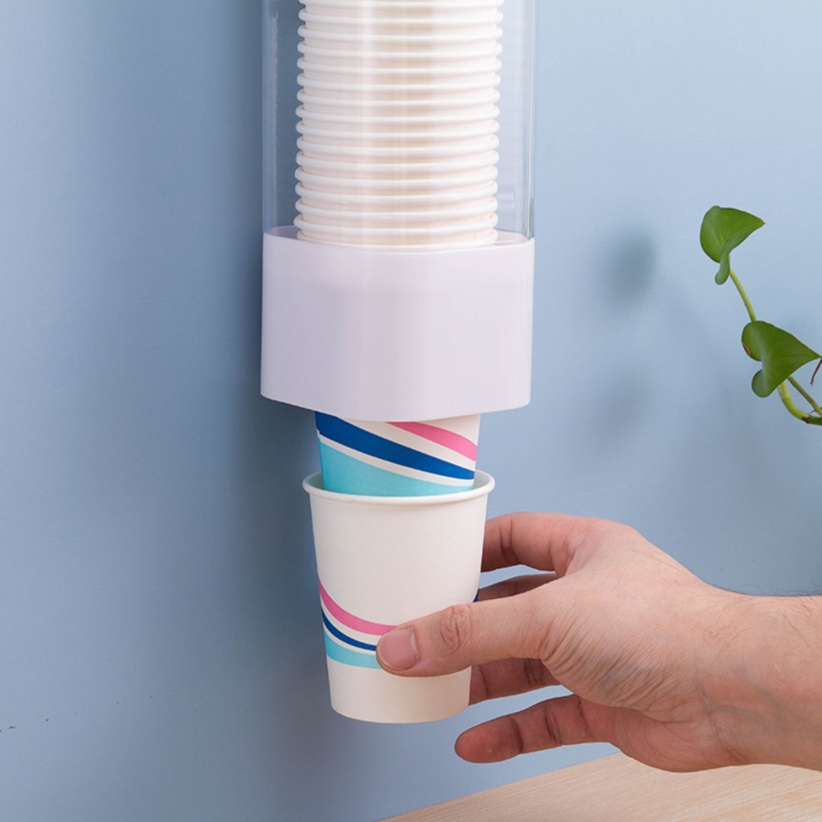 自動給水防塵カップディスペンサー