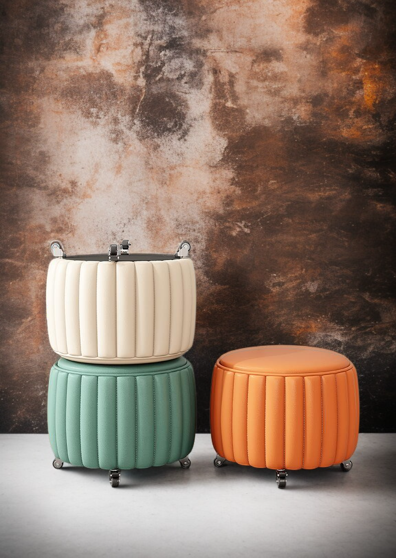 Taburete con ruedas de alta calidad y confort