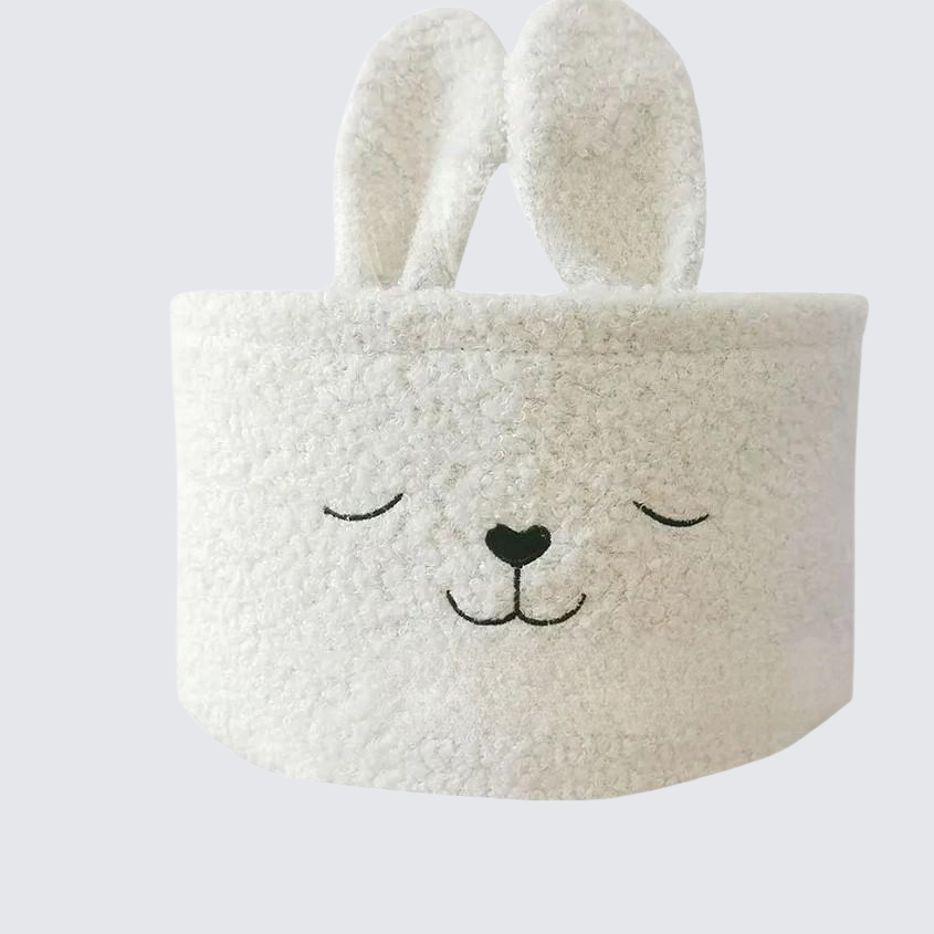 卡通兔子收納筐