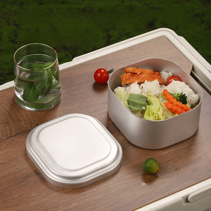 Outdoor Picnic All-Aluminum Bento Box