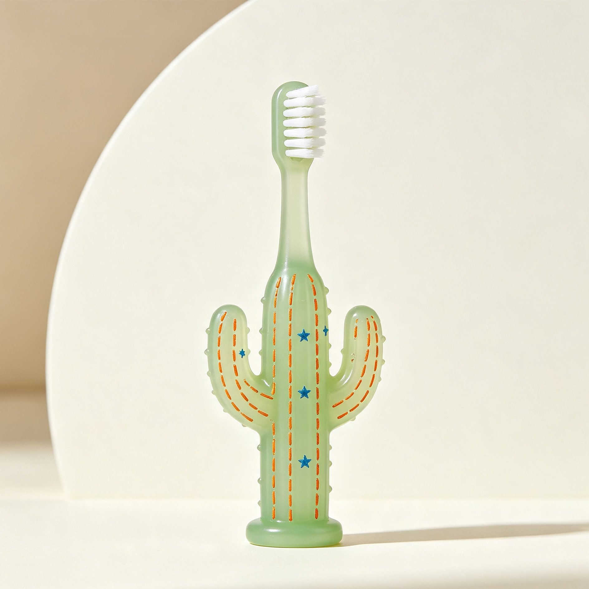 cactus-shaped toothbrush