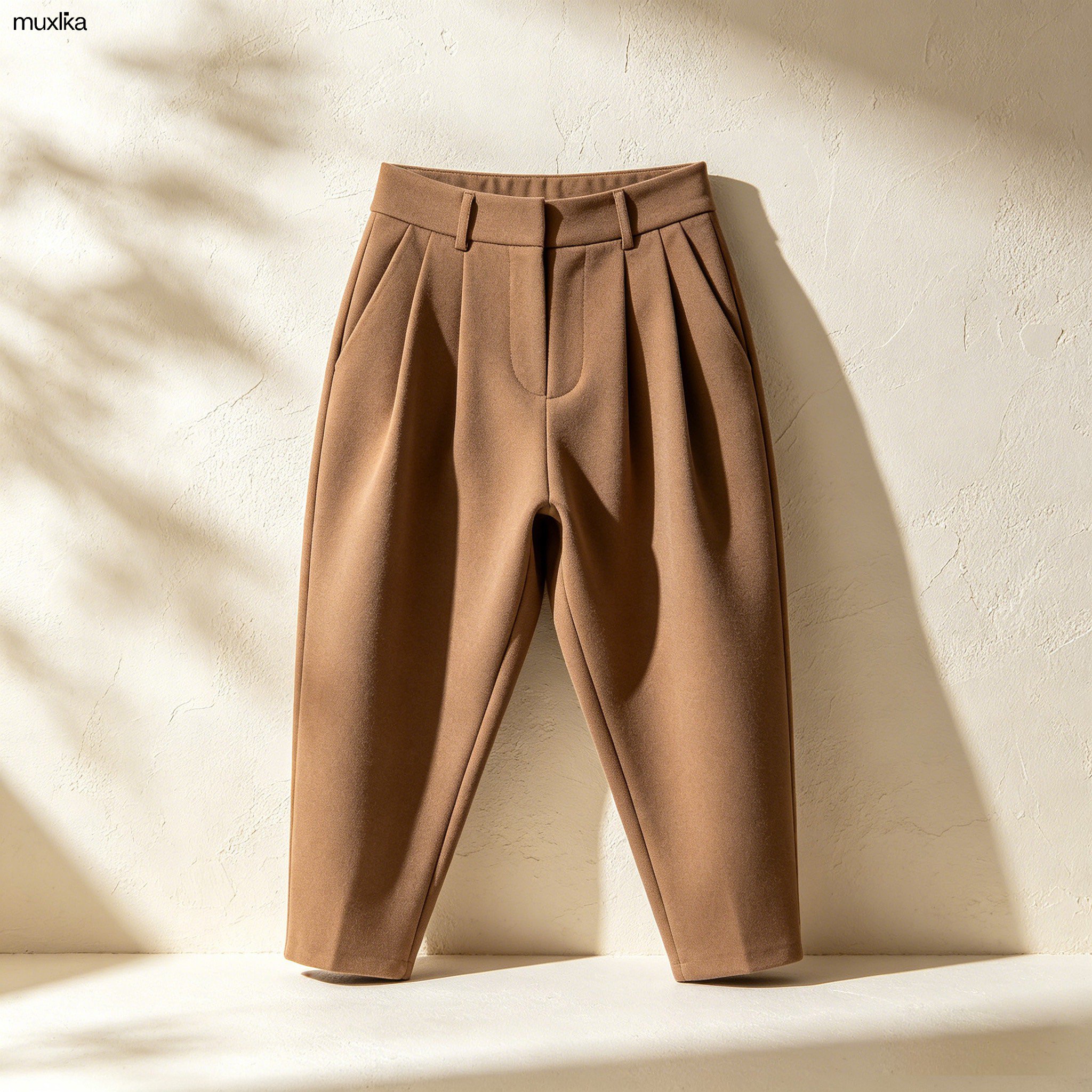 快適なフィット感のパンツ正面画像