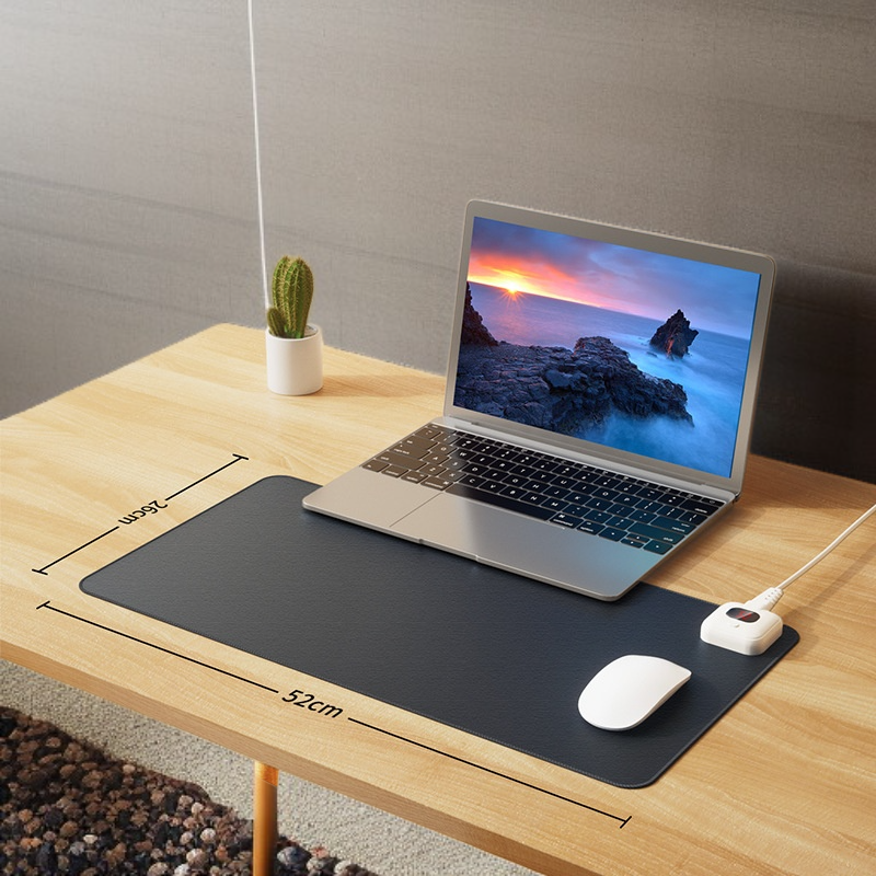  안전한 가열 마우스패드, 실내 사용 시 걱정 없는 초대형 마우스패드