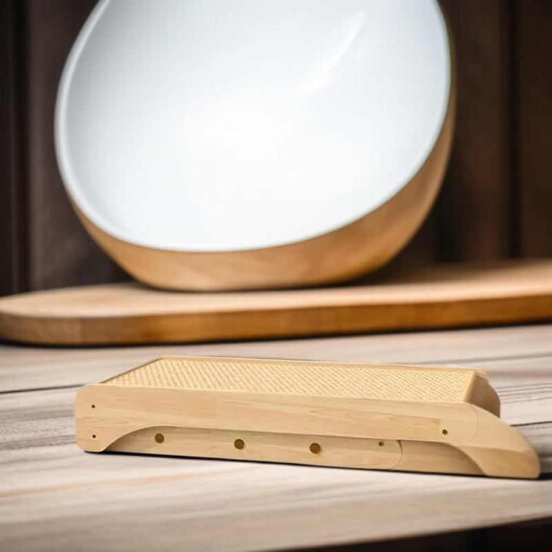 내마모성 검마 원목 삼면 고양이 크롤러 접이식 스탠드 사용 가능한 캣츠 장난감