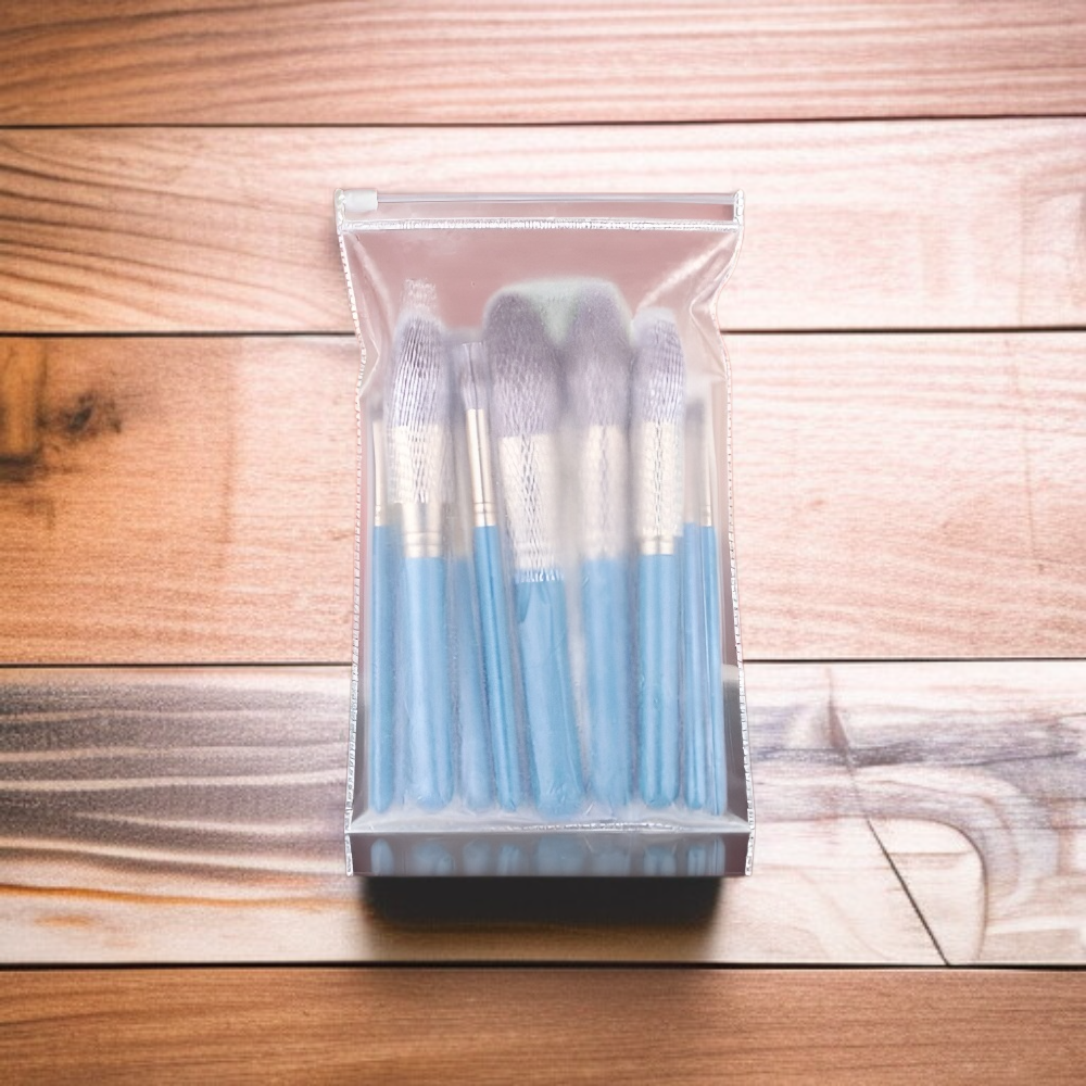 Professional cosmetic brush set with bag