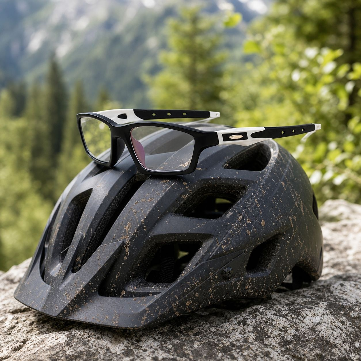 Selbsttönende Fahrradbrille