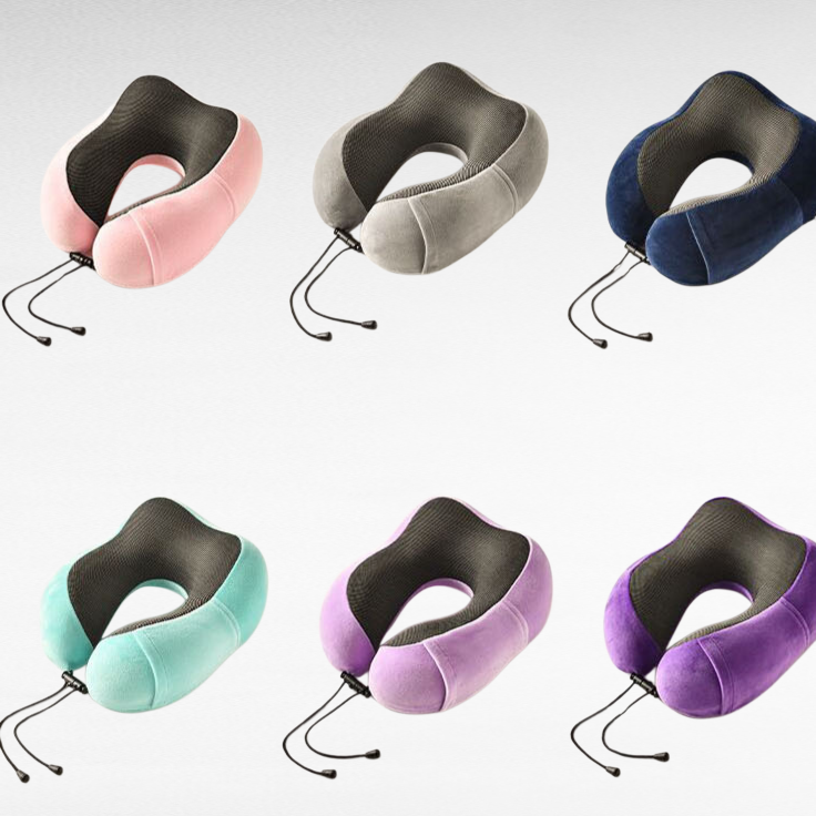 Reisekissen in U-Form aus weichem Memory-Schaum