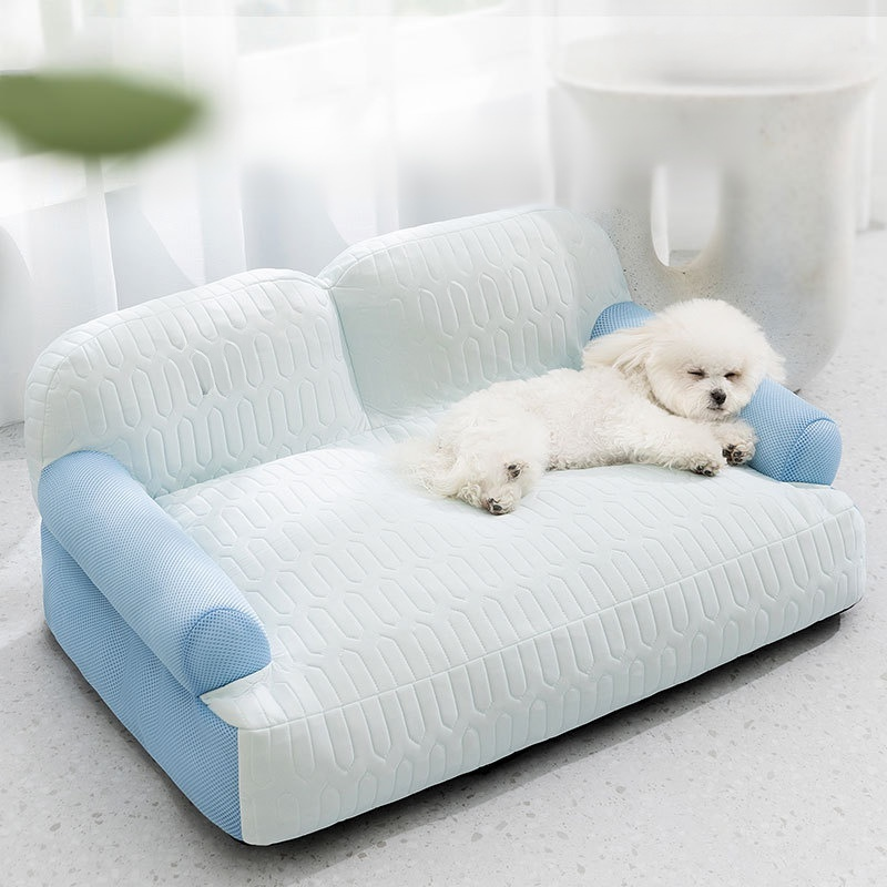 Haustier Nest Hund Sofa Latex Hund Matte Frühjahr Sommer atmbar abwaschbar