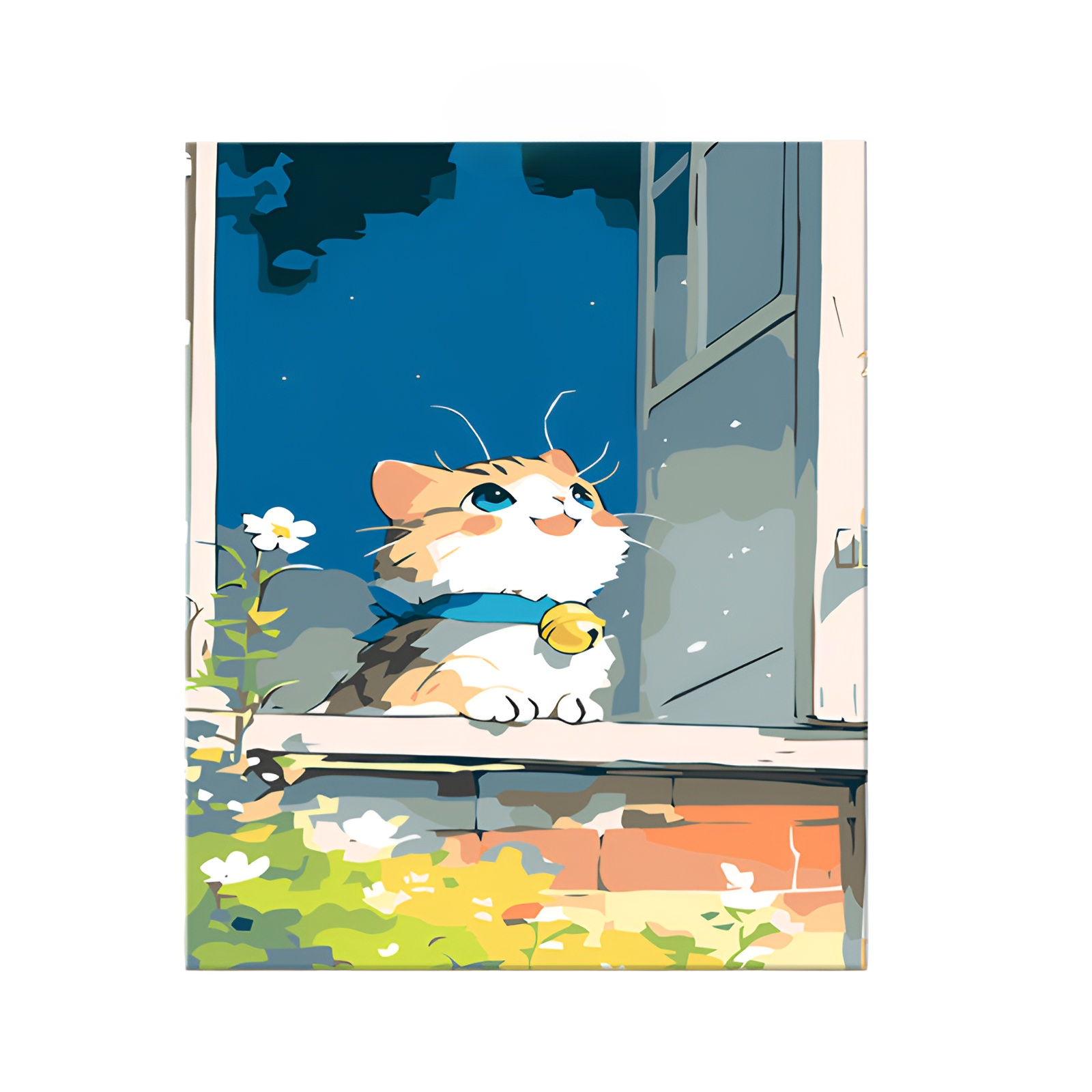 Landschaft Malen nach Zahlen DIY Handgemaltes Ausmalset