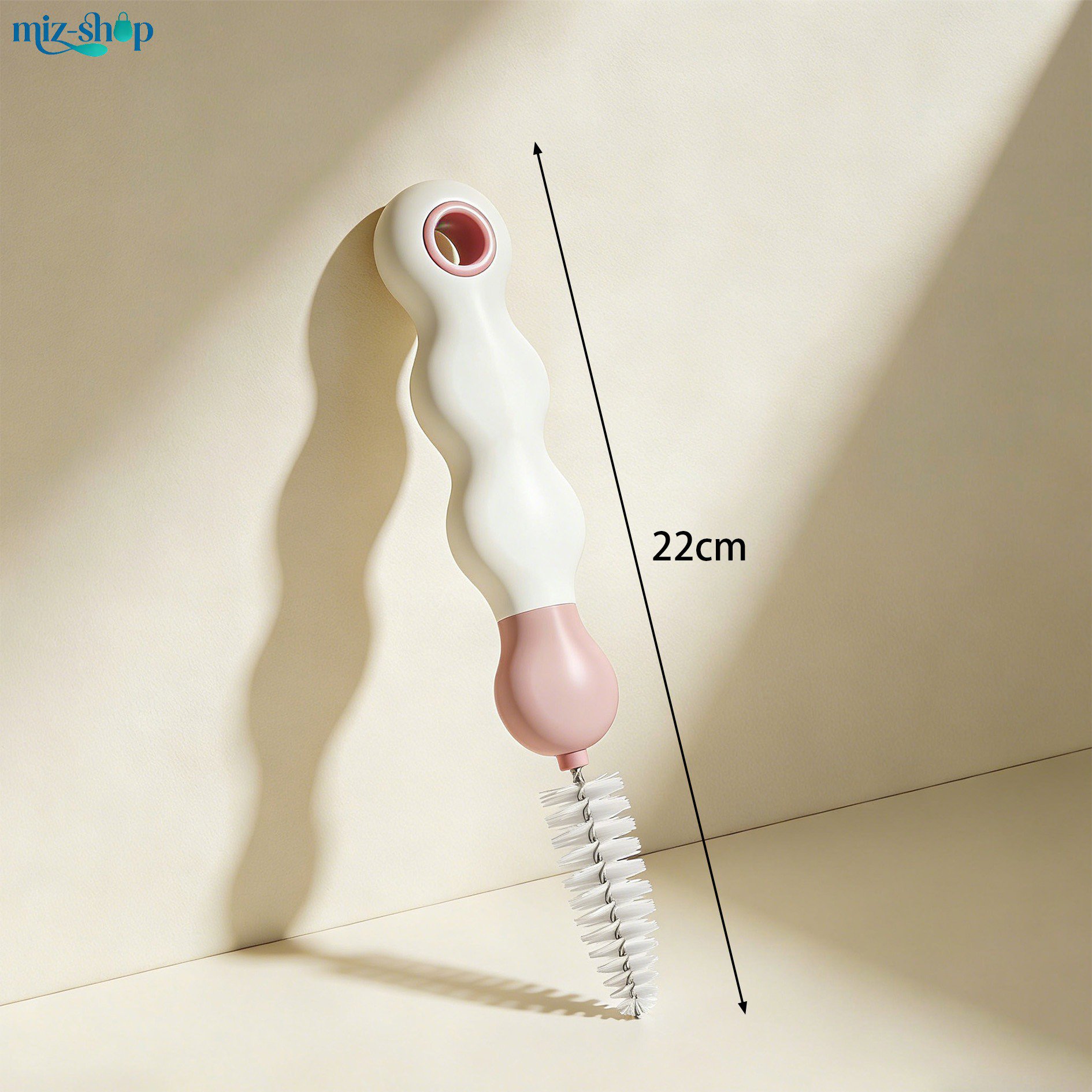 Precision crevice brushes for household cleaning