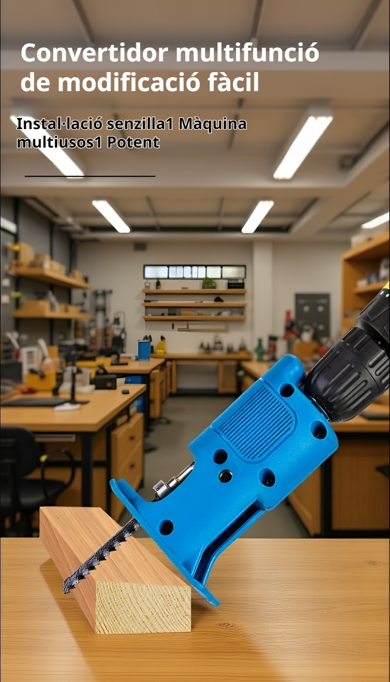 Eina elèctrica multifuncional en mode serra