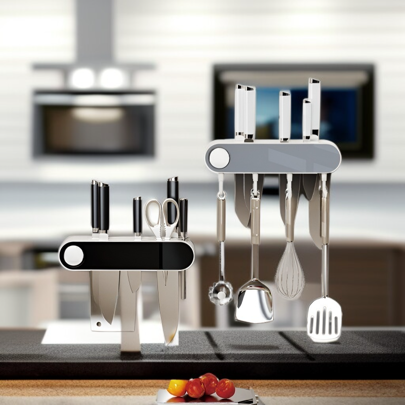 벽걸이 주방 전용 다용도 칼 수납 선반 숫돌 칼 수납 칼 선반 다용도 벽걸이 주방 칼 선반