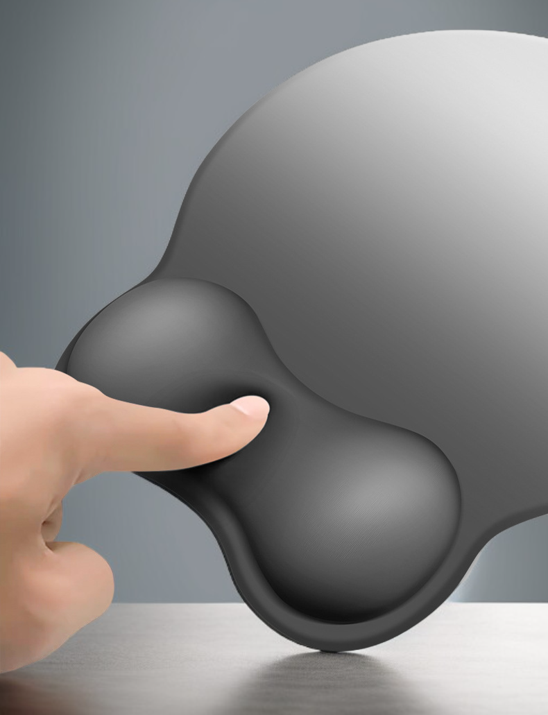 컴퓨터 작업 시 손목 보호하는 마우스 패드