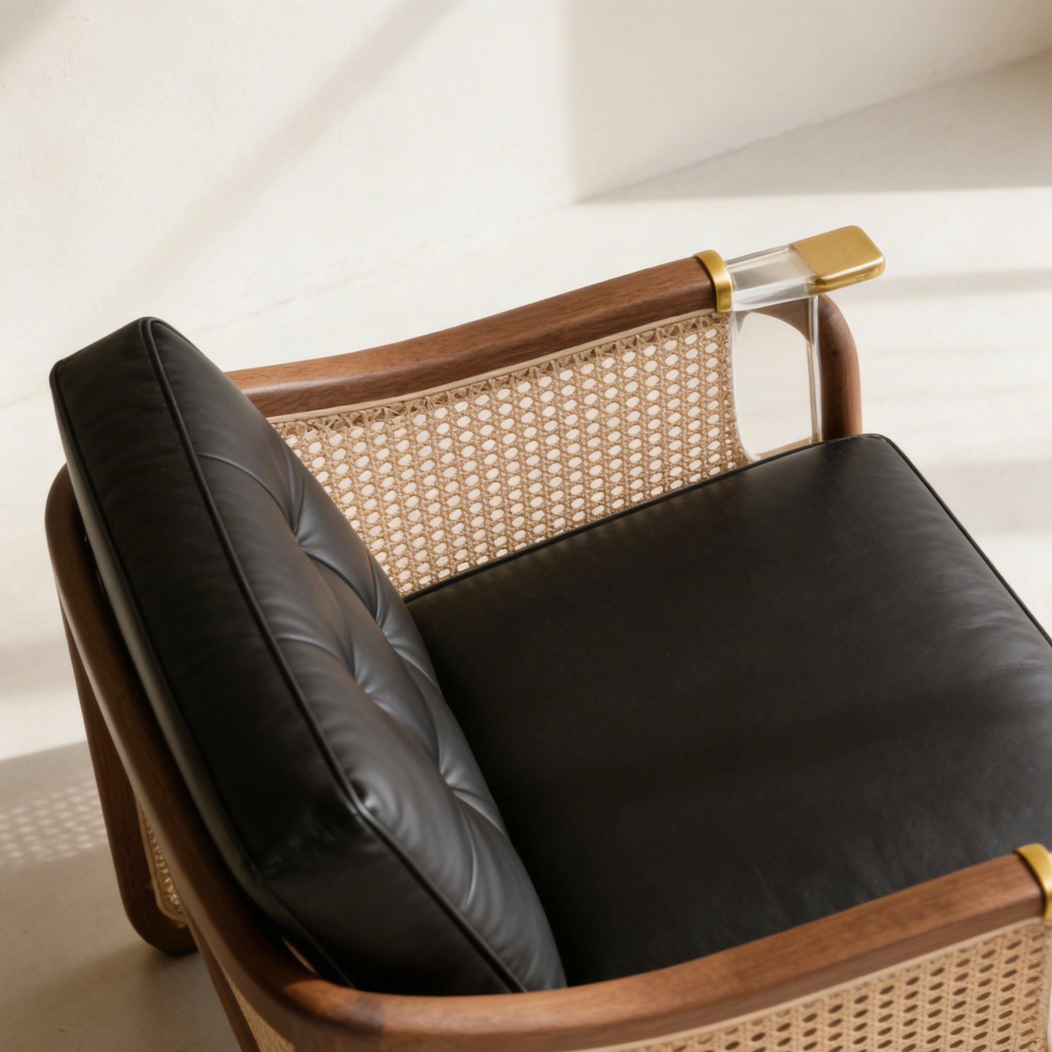 모던 가죽 휴식 의자