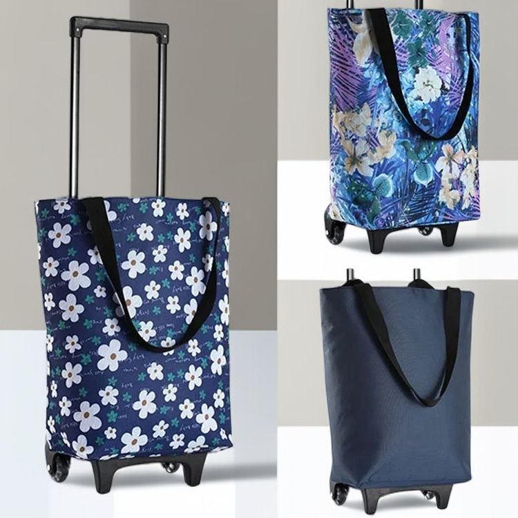 Grenzüberschreitender Einkaufswagen mit Rädern