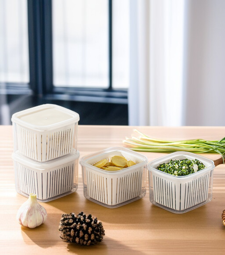 내구성 좋은 생강 마늘 저장함