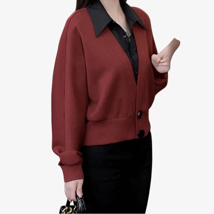 슬림핏 투피스 셔츠 봄가을 패션