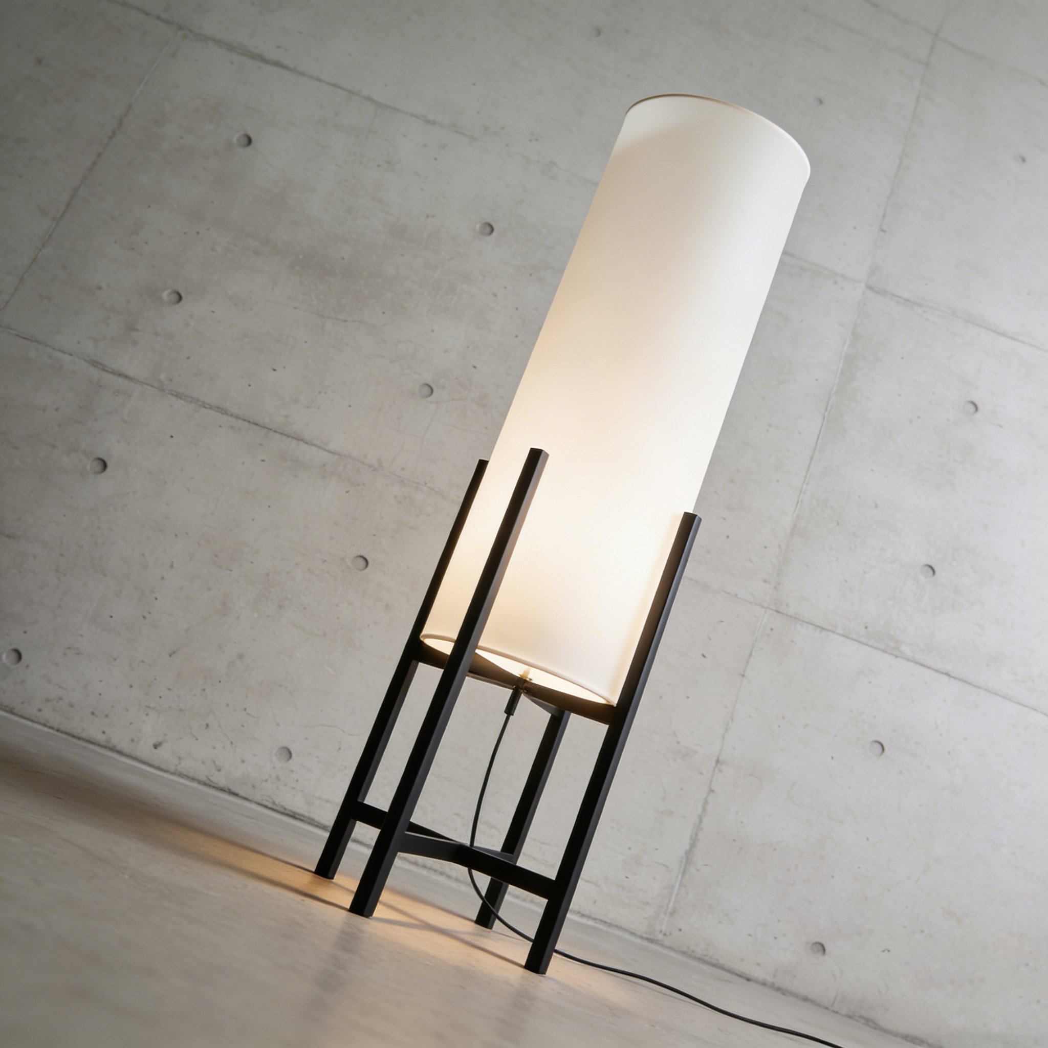 クリエイティブ調光ベッドルームフロアランプ