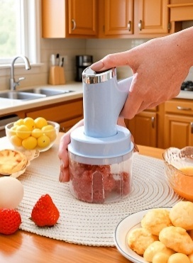 Detalle del motor potente de la batidora eléctrica