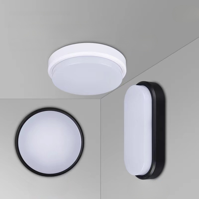 屋外用楕円形天井壁ライト